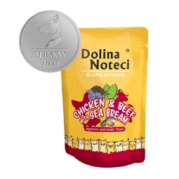 Dolina Noteci Superfood GF Cat Chicken Beef Dorado Pouch 85 g