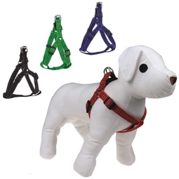 Шлея TATRAPET Benny Reflective color mix 1.5х30-45 см