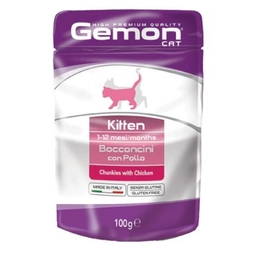 GEMON CAT WET Kitten Chicken 100 g