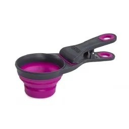 Мерный стакан DEXAS Collpsible KlipScoop Fuchsia 120 мл